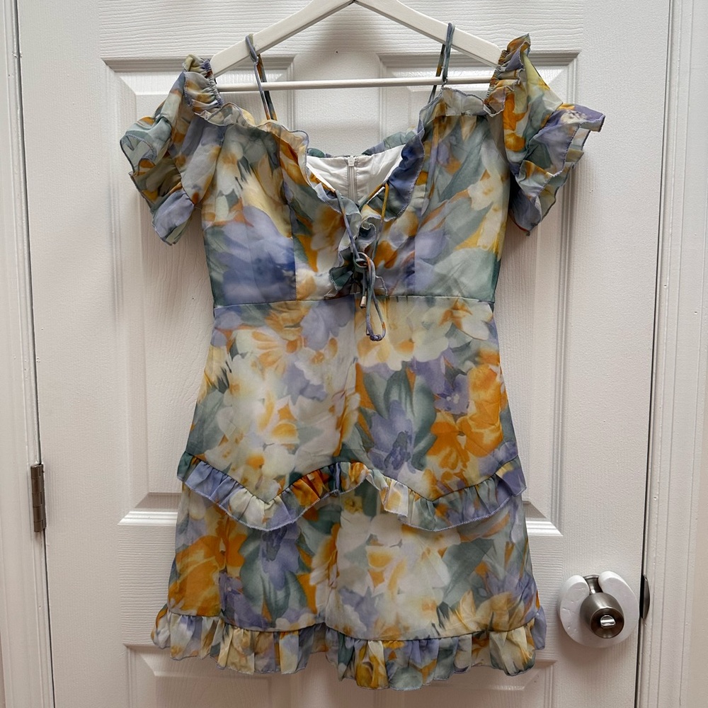Summer floral dress